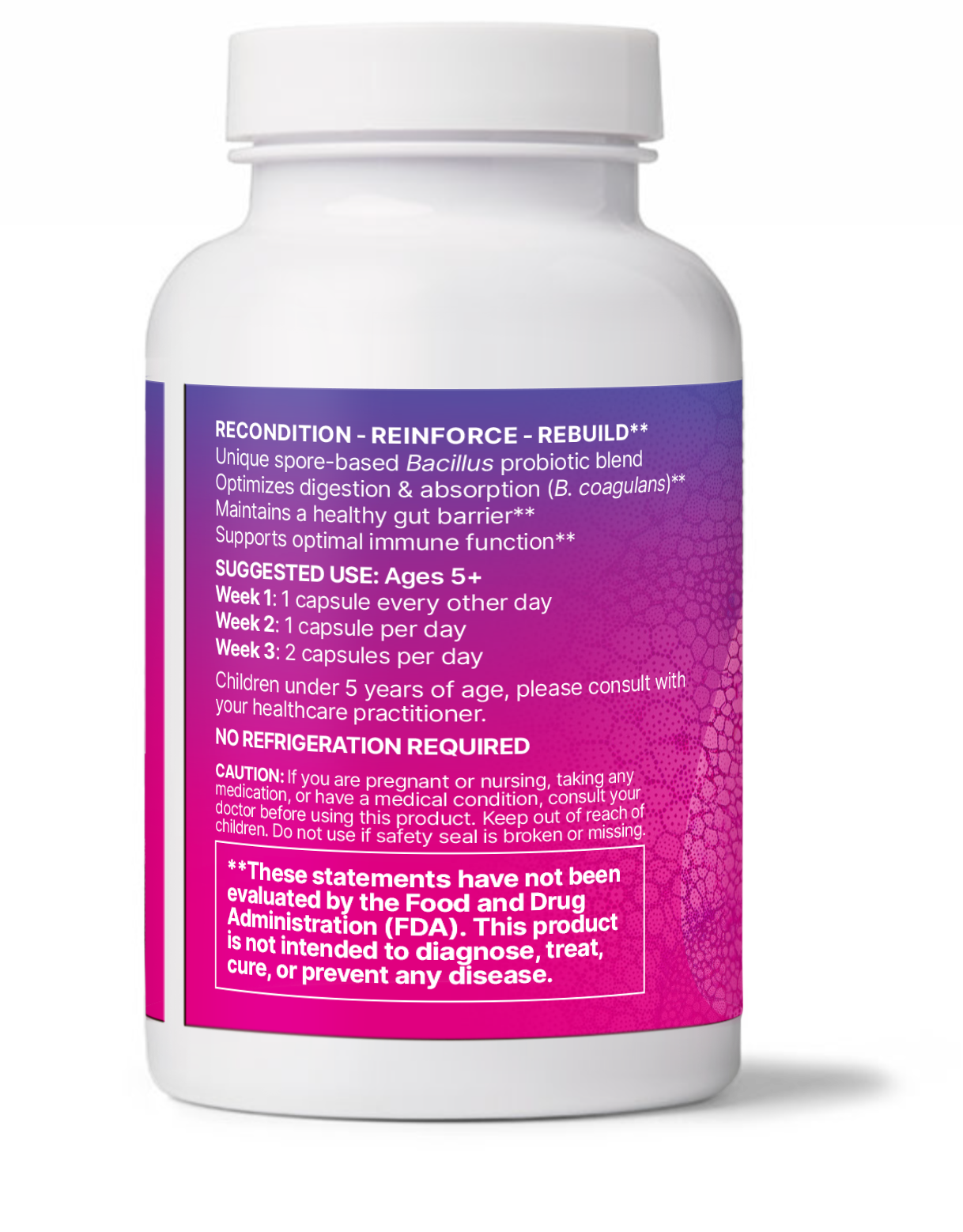 Microbiome Labs Spore Based Probiotic Gummies for Women, Men & Children - MegaSporeBiotic Gummies - 4 Bacillus Probiotics for Digestive Health & Microbiome Support